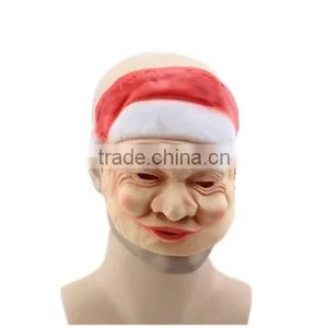 Santa Claus Latex Mask thumbnail-1
