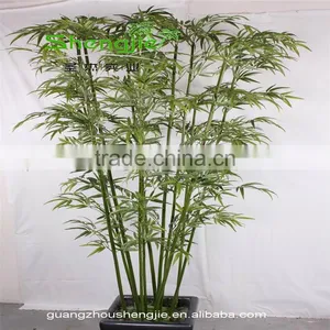 SJLJ013591 Artificial Tree and Plant Fake Plastic Bamboo Stick for Garden Wall Decoration thumbnail-3
