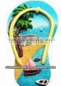 Custom Bahamas Souvenirs(Flip Flops or T-shirt Shaped)for Fridge Magnet thumbnail-2