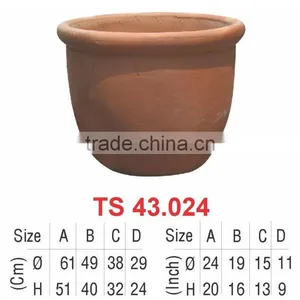 Ceramic Rustic Outdoor Flower Pots thumbnail-1