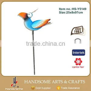 Metal Animal Bird Statue Steel Stake Garden Art Wholesale thumbnail-1