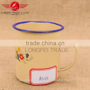 China Hot Sale High Quality Cheap Enamel Camping Mug Wholesale thumbnail-5