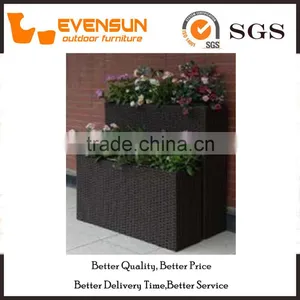 Antique Balcony Rattan Flower Pot Wicker Furniture thumbnail-1