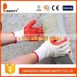 DDSAFETY Top Quality Professional Cotton Glove With Latex thumbnail-1