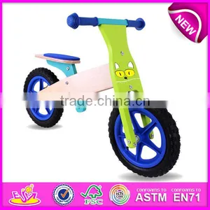 2015 Hot Sale High Quality Wooden Bicycle,popular Wooden Balance Bicycle,new Fashion Kids Bicycle W16C095-6 thumbnail-2