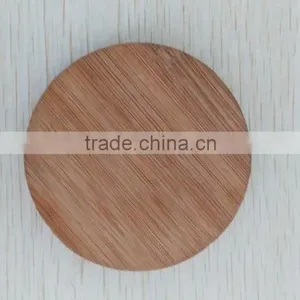 Bamboo Material Laser Engraving Logo Wooden Coaster /wooden Tea Coaser thumbnail-2