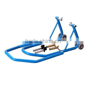 550LB Front Bike Paddock Stand Wheel Lift Chock Garage Motorcycle Apparel Cruiser thumbnail-4