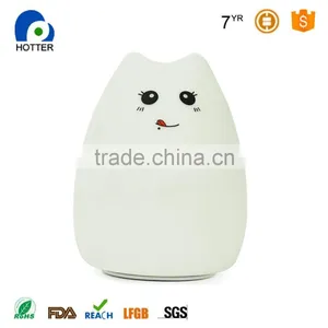 7 Colors Chageable High Quality Silicone Kids Night Light thumbnail-5