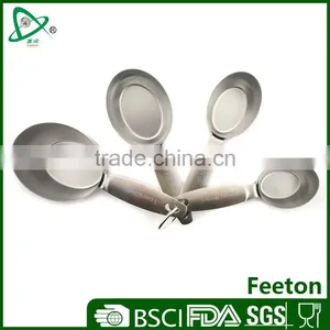 4pcs Stainless Steel High Quality Measuring Cup Set thumbnail-1