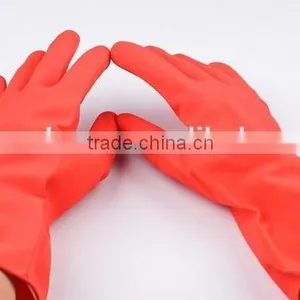 Hands Kitchen Gloves Rubber Dishes Cleaning Home Office Toilet Latex thumbnail-1