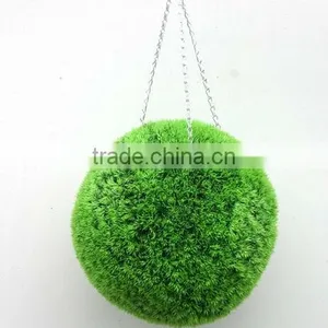 30CM Artificial Grass Ball With Free Hanging Chain thumbnail-1