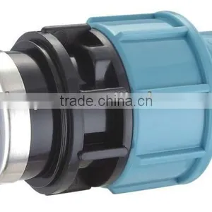 PP COMPRESSION FITTING--FEMALE COUPLING thumbnail-1