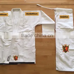 BJJ Custom Uniforms With High Quality Brazillian Jiu Jitsu OEM Pakistan 100% Cotton Made thumbnail-3