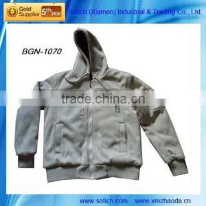 100%POLY BGN-1070Men's Fleece Jacket thumbnail-1