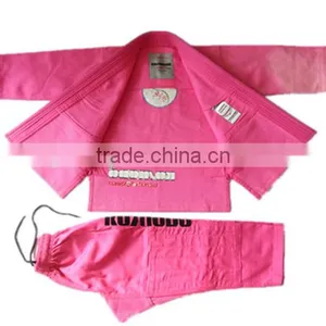 High Quality Martial Arts Clothing Pearl Weave 100% Cotton Japanese Sex Girl Kimono Jiu Jitsu gi thumbnail-1