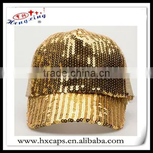 Custom Blank Paillette Snapback Trucker Cap thumbnail-1