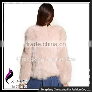 CX-G-A-225A Wholesale Winter Warm Genuine Fox Fur Jacket thumbnail-2