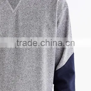 Customize Mens Oversized Loose Style Sweatshirt 100 Polyester Sweatshirt thumbnail-4
