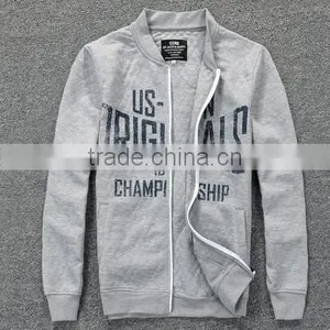 Hotting Selling Printing Wholesale Collared Sweatshirt for Men KM0414 thumbnail-1