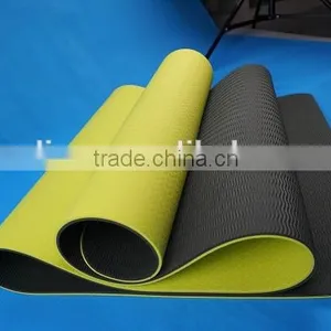 Wholesale Non Slip Eco Double Layers/ Single Layer TPE Yoga Mat thumbnail-3