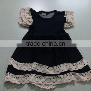 Whloesale Easter Baby Dress Girls Clothing With Bunny Printed for Children Kids Dress Clothing thumbnail-3