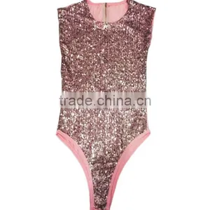 M883 Runwaylover2016 Ladies Senquin Paillette One Piece Bikini Swimwear thumbnail-2