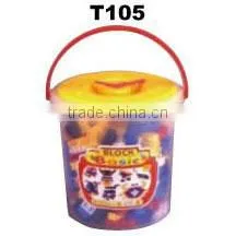 200pcs PS Building Block With Bucket Set thumbnail-1
