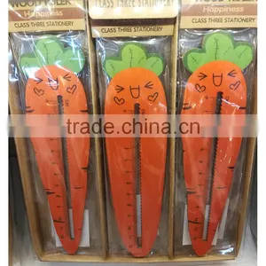 Novel Promotional Cute Creative Customs Football Shape Wooden Ruler thumbnail-5
