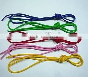Hot Sale Top Quality Colored Flat Decorative Elastic Cord 3mm thumbnail-3