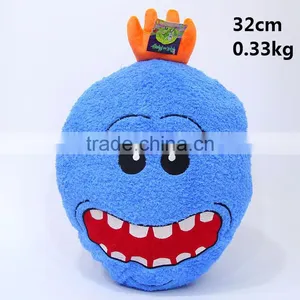 Wholesale Cute Plush ToyRick And Morty Anime Cute Funny Soft Plush Pillow 32cm thumbnail-1