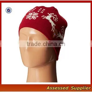 XJ01080/Christmas Elk Knit Hat /fashion Trend Christmas Elk Knit Hat in Winter thumbnail-1
