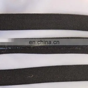Black Silicone Satin Lingerie Bra Strap Stretch Sewing Elastic 1/2" Wide thumbnail-3
