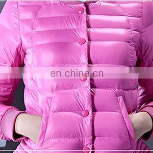 Female Hotsale Nylon Cover Duck Down Jacket in Waterproof thumbnail-3