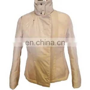 Factory OEM Slim Padding Woman Winter Jacket Zip Decoration thumbnail-4