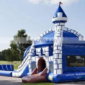 Kids Inflatable Bouncy Castle With Water Slide Clearance thumbnail-2