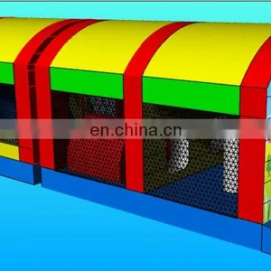 2017 Giant Inflatable Outdoor Kids and Adult Fitness Obstacle Course Equipment thumbnail-3