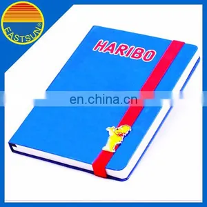 Office A4 Hardcover PU Notebook With Elastic Band thumbnail-3