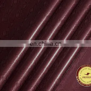 2017 Latest Design Bazin Brocade Sewing Material For African Women Clothing Bazin Shadda Brocade Nigeria Style thumbnail-2