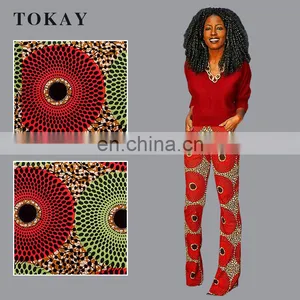 Hot Selling African Wax Prints Fabric thumbnail-1
