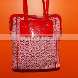Indian Handmade Red Colour Woman Luxury Bag thumbnail-1