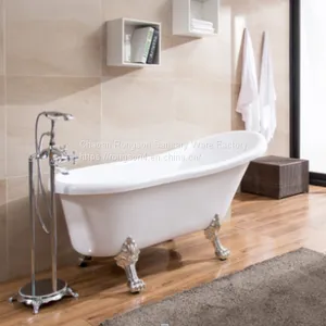 Cheap Double Slipper Clawfoot Cast Freestanding Bath Tubs​ thumbnail-1