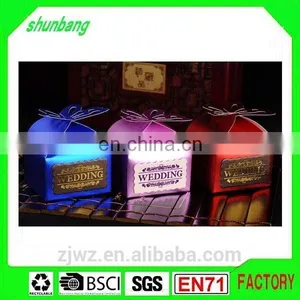 Coated Paper Butterfly Shape Foldable Sweet Paper Candy Box for Chocolate thumbnail-3