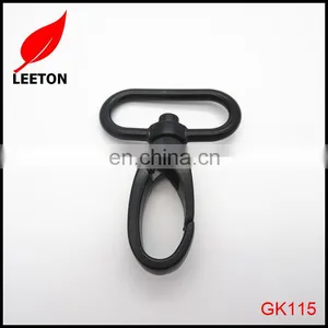 Zinc Alloy 32mm Black Bag Metal Snap Hook thumbnail-2