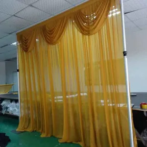 Wedding Decoration Materials Wedding Centerpieces Decoration With Pipe and Drape thumbnail-1