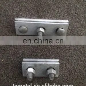 Guy Wire Clamp With Striaght Parallel Groove for ADSS Cable thumbnail-2
