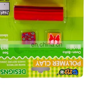 Two-color Blister Card Cheap Polymer Clay Cane thumbnail-3