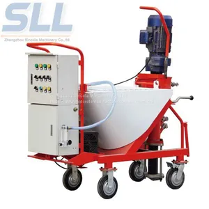 External Rendering Pump Spray Machine Full Automatic Small Engineering Spray Real Stone Paint Accessories Spray Painting Machine thumbnail-1