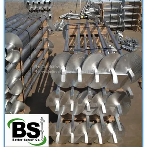 Quick Installed Helical Foundation Galvanized Piles thumbnail-2