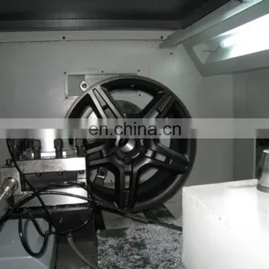CK6187W Alloy Rim Repair Equipment Cnc Lathe Wheel Repair Machine for Sale thumbnail-7
