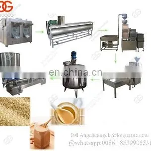 Easy Operate Energy Saving Automatic Shea Peanut Butter Making Machine Tahini Tomato Sesame Paste Processing Line Price thumbnail-1